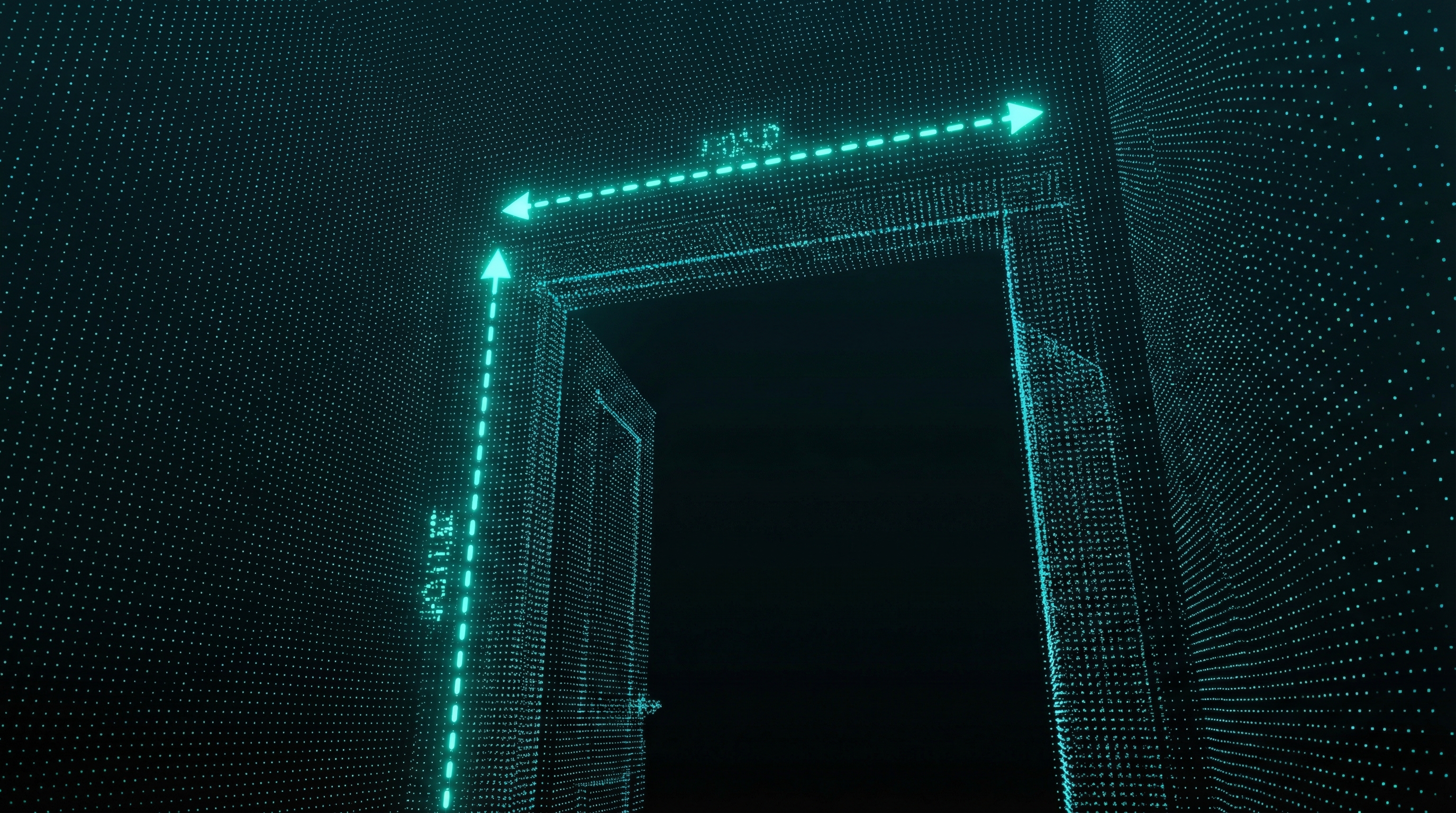 3D doorway measurement
