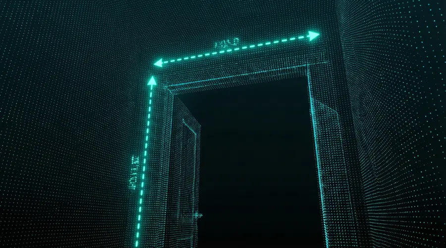 3D doorway measurement